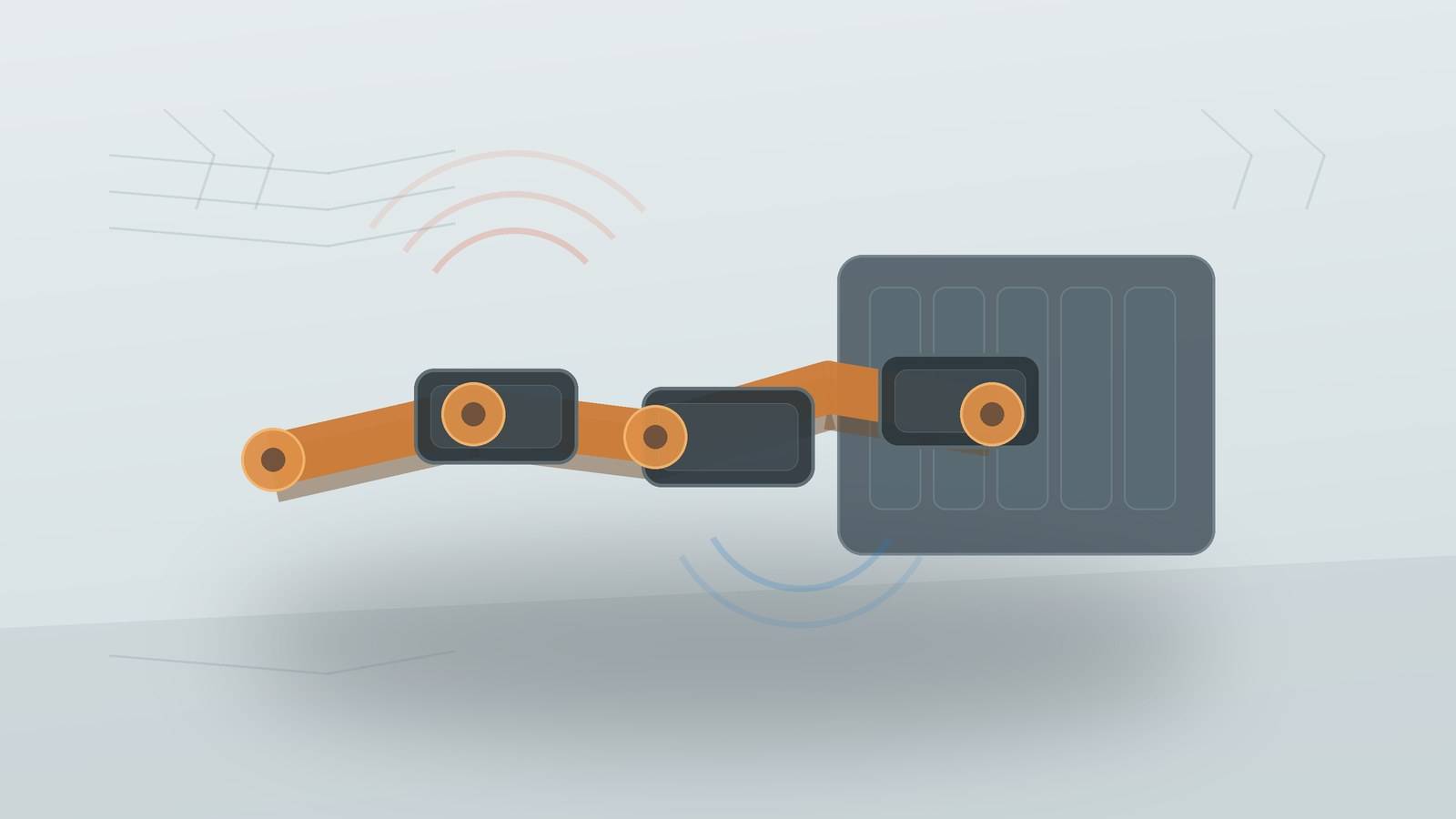 AI 生成示意图:PPS 包覆电动车高压母排应用